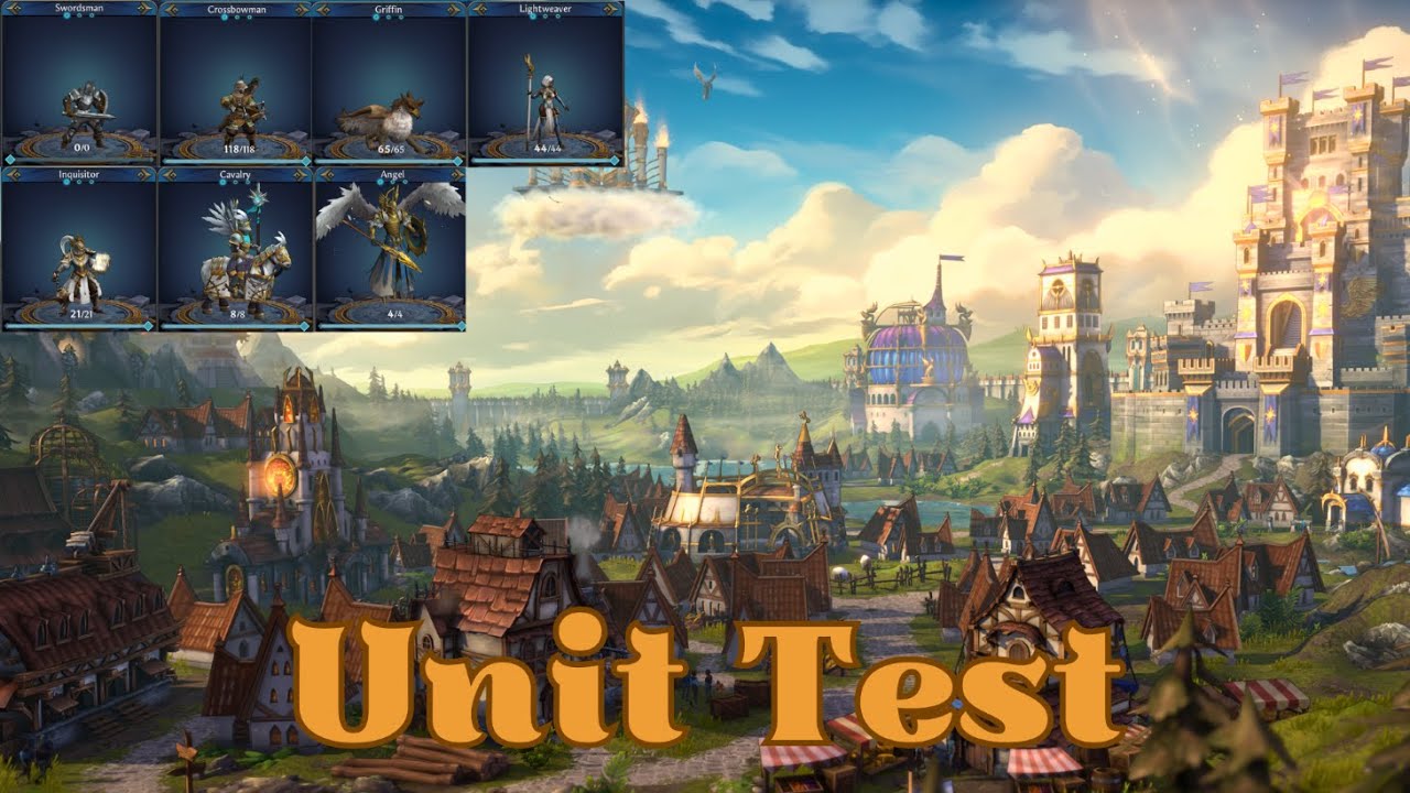 Testing Temple Units in Heroes of Might and Magic Olden Era