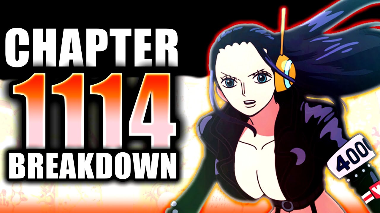 One Piece Chapter 1114 Blind Reaction~The Wings of Icarus