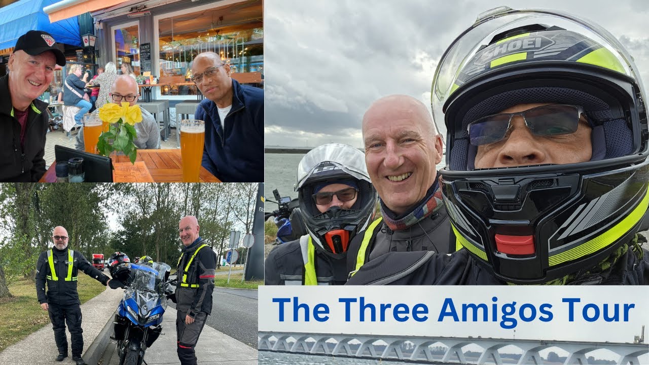 The Three Amigos Motorcycle Tour I 5 Countries in 5 Days I Ep 1