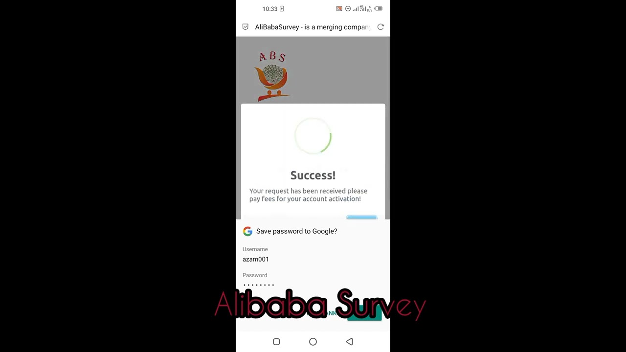 Abs earning platform Ali baba survey real or fake #beautiful #courses #earn #youtube #noview