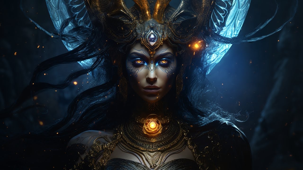 ISHTAR Meditation - Dark Ambient Music - Dark Relaxing Atmosphere - Goddess Chanting