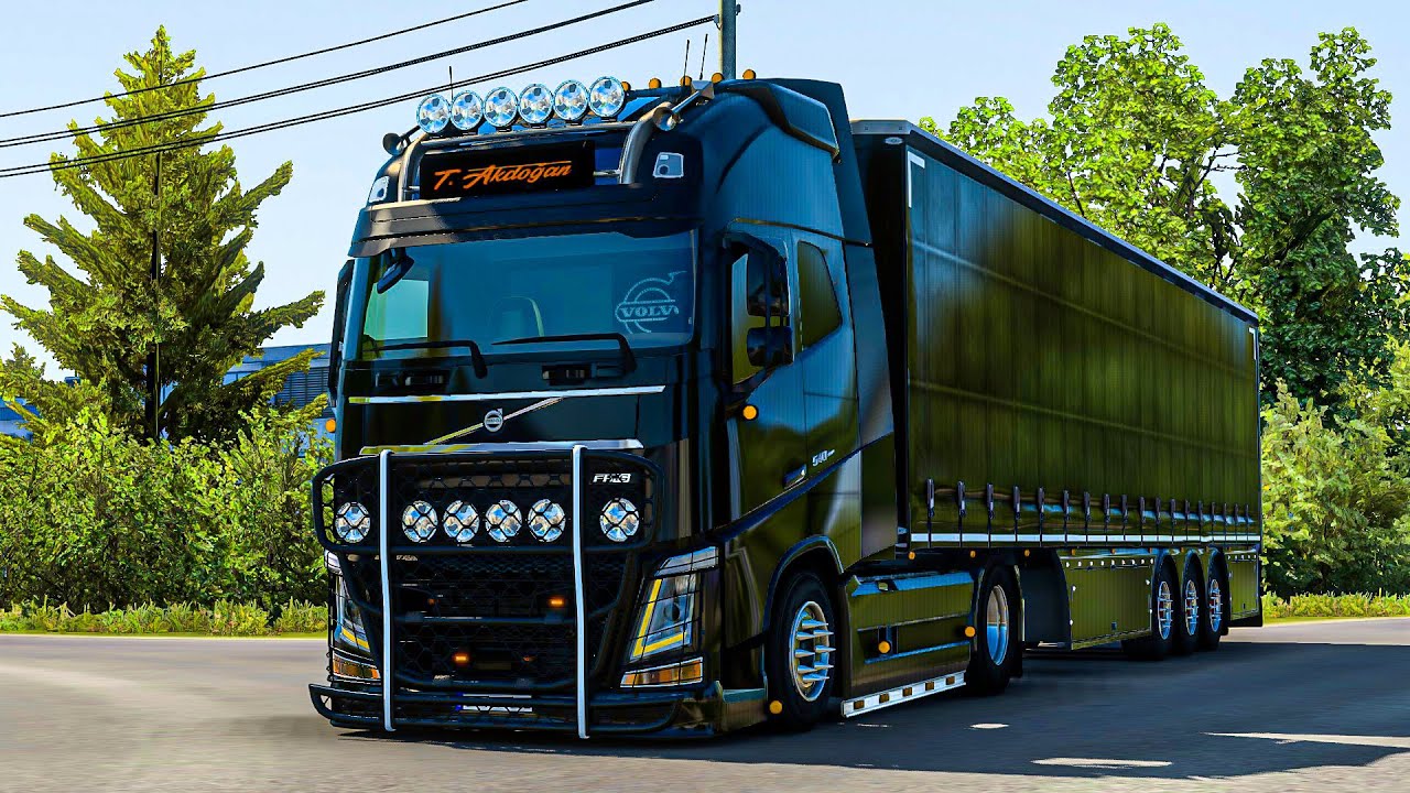 Tanju Akdoğan Volvo Modifiyesi (Son Hali) | Euro Truck Simulator 2 | 1.40