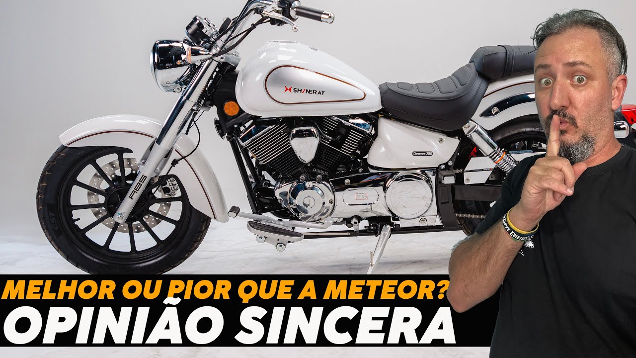 Shineray 250 é MELHOR ou PIOR que a METEOR? Minha OPINIÃO SINCERA
