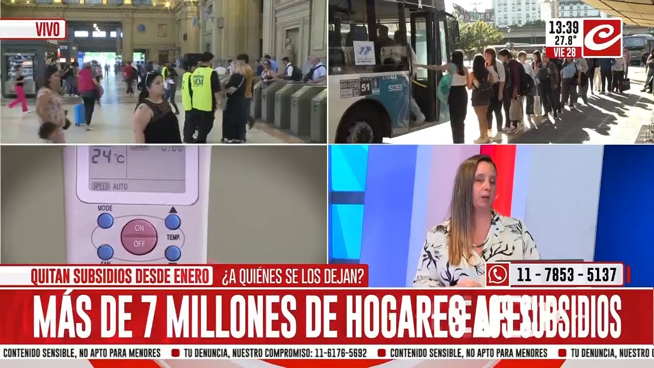 La calle habla: &iquest;C&oacute;mo impactar&aacute; la quita de subsidios en tu bolsillo?