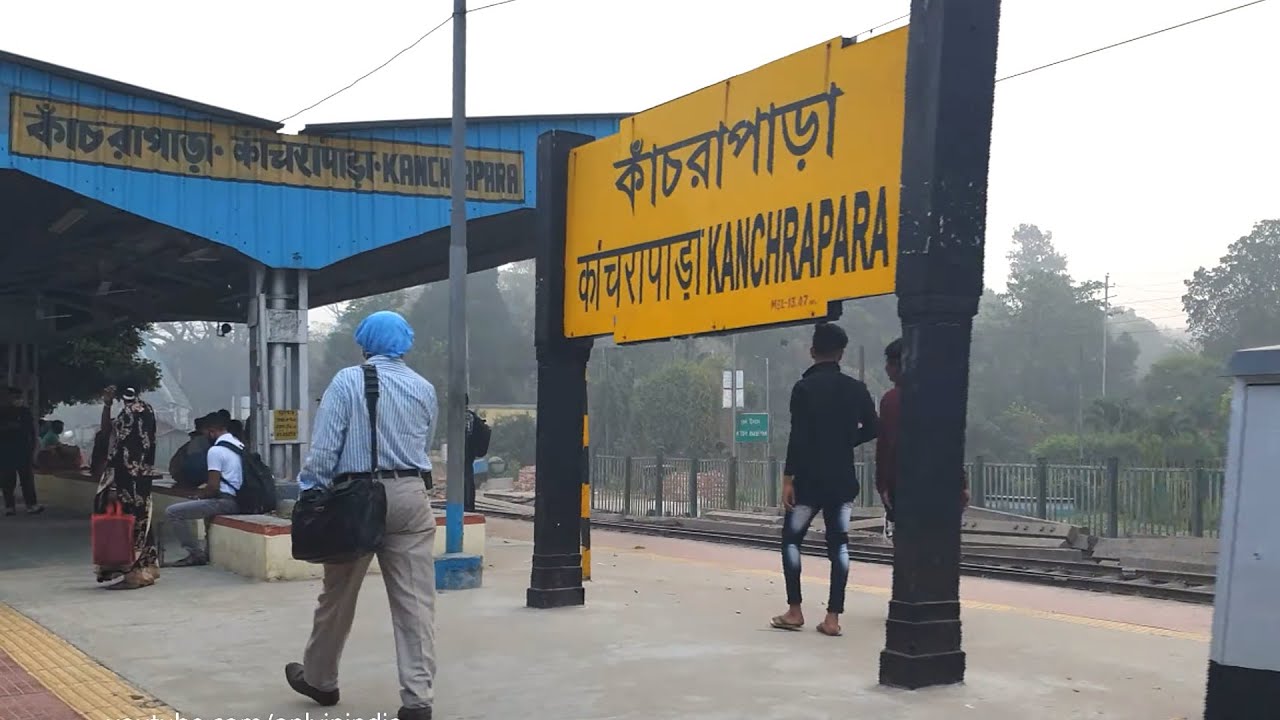 KPA, Kanchrapara railway station West Bengal, Indian Railways Video in 4k ultra HD