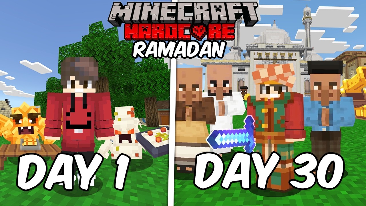 Menghabiskan 30 Hari Ramadan di MINECRAFT