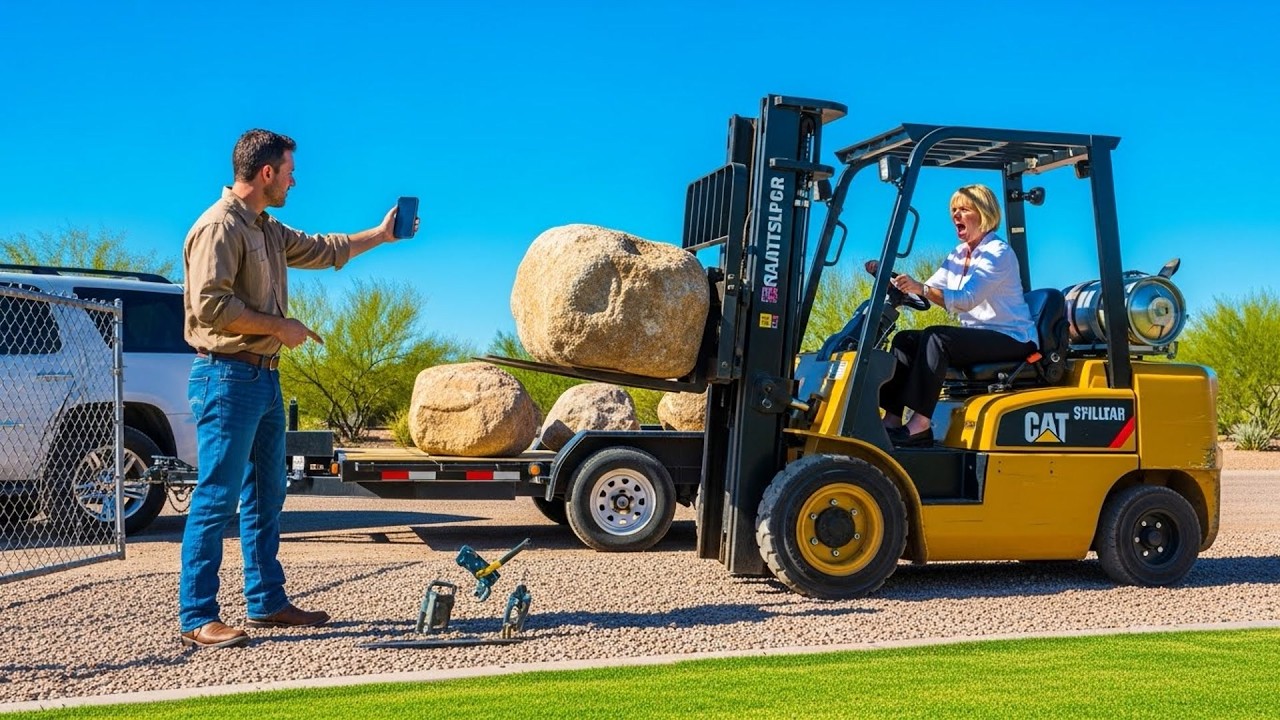 Karen Tried Using My Forklift, So She Got Convicted Of Grand Theft and Had To Pay Fifty Thousand