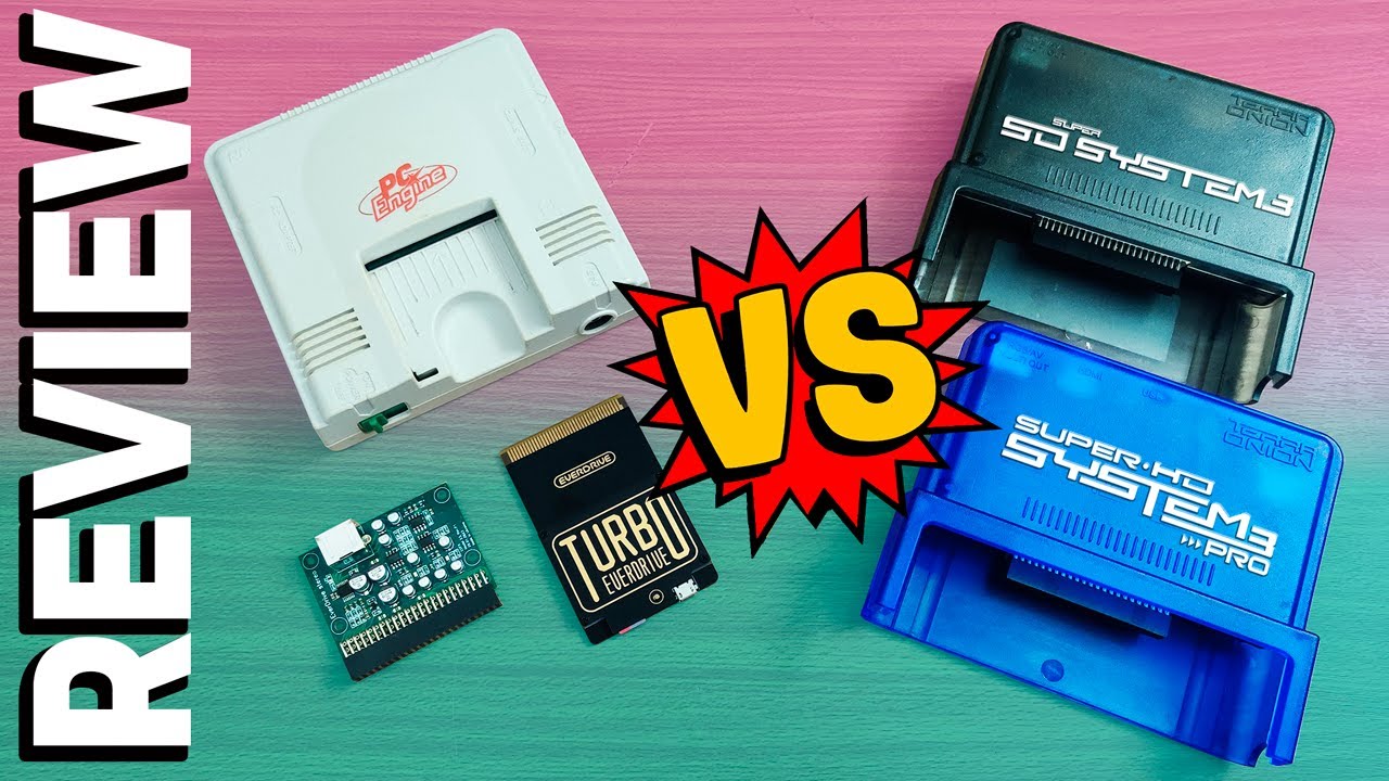 Turbo Everdrive PRO VS Super HD System 3 PRO ¿Cual es el mejor? PC Engine REVIEW