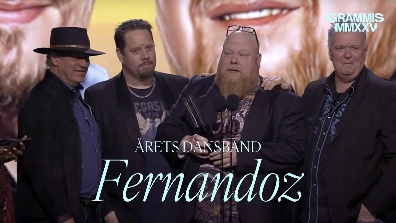 Vinnare &Aring;rets Dansband: Fernandoz (Grammis 2025)