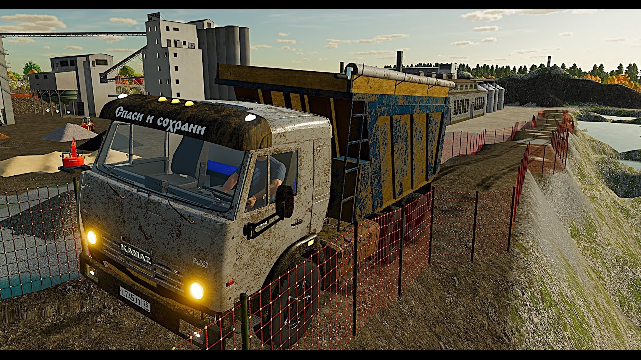 Farming Simulator 22 Построил карьер Первый рейс