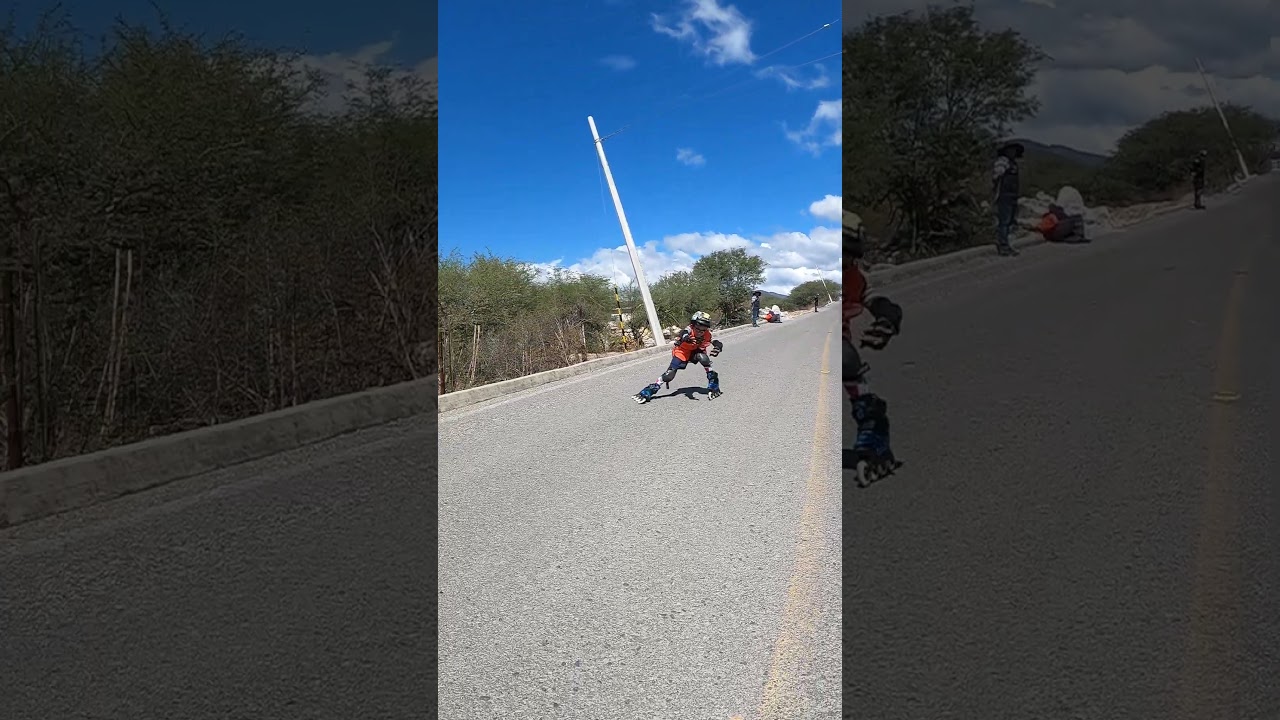 The longest Soul slide #Downhill #rollerskating #patines #skating #descensos #rolki #xtreme