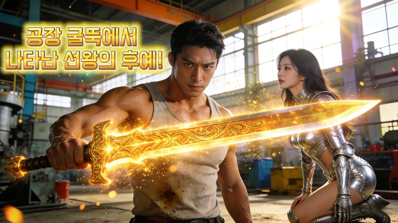 공장 굴뚝에서 나타난 선왕의 후예! 여신이 내게 무릎 꿇다? 🛠️🔥