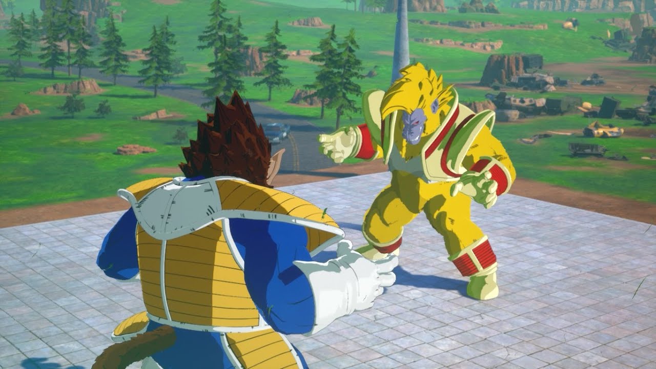 Great Ape Vegeta Vs Great Ape Baby - Dragon Ball Sparking! Zero