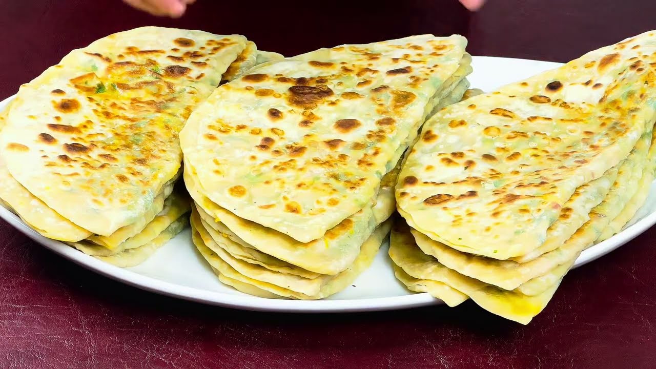 The BEST Butternut Pumpkin Bolani You’ll Ever Taste! 🤤✨ بولانی کدو