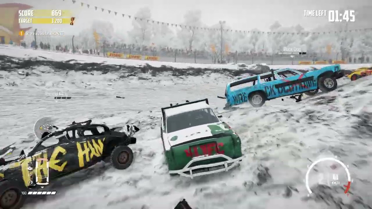 Wreckfest Wednesday (2/18/2026): Winter Tournament Score Streak Mudford Motorpark Mud Pit - Bronze