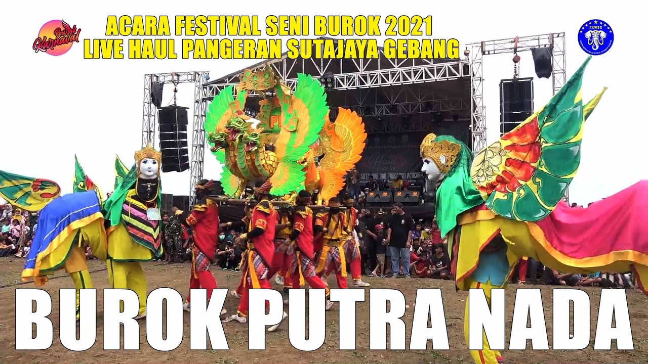 Festival Seni Burok 2021 | Burok Putra Nada 🔴 Live Haul Pangeran Sutajaya Gebang