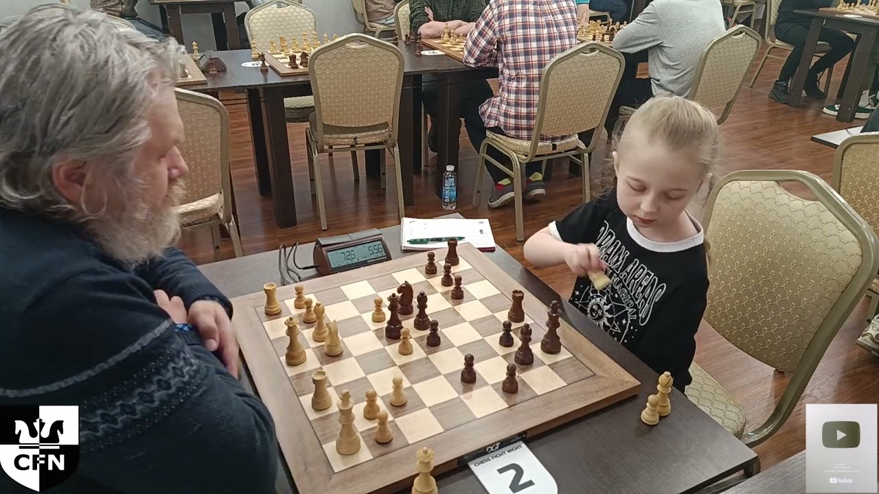 G. Alekhin (1470) vs Z. Bulatova (1478). Chess Fight Night. CFN. Rapid