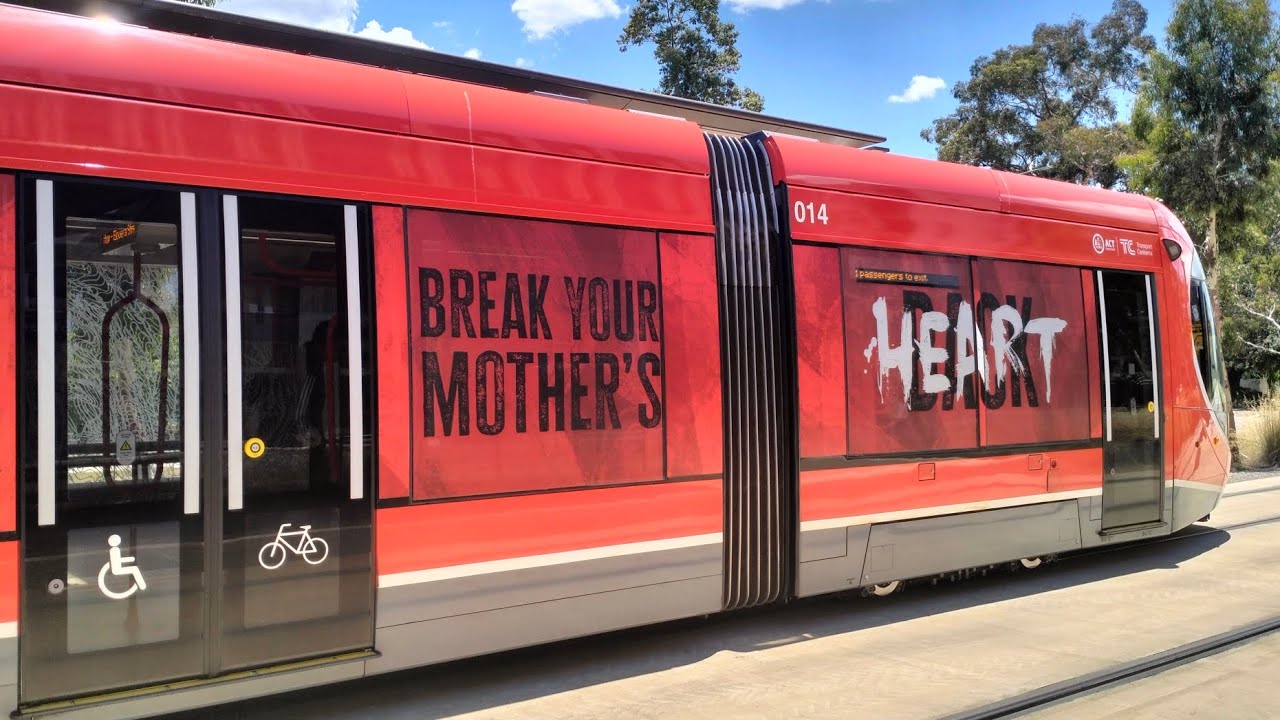 Transport Canberra - the light rail train service 