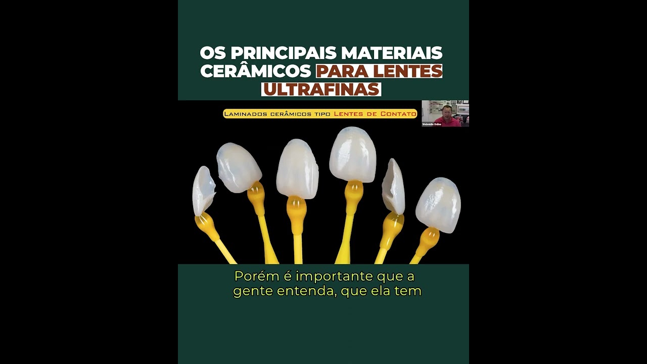 Os principais materiais cer&acirc;micos para lentes ultrafinas