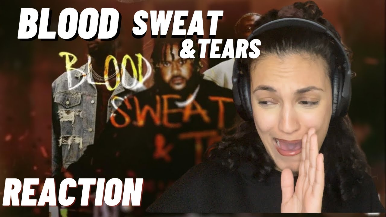 Bas, Black Sherif ft. Kel-P - Blood, Sweat & Tears / MUSIC REACTION