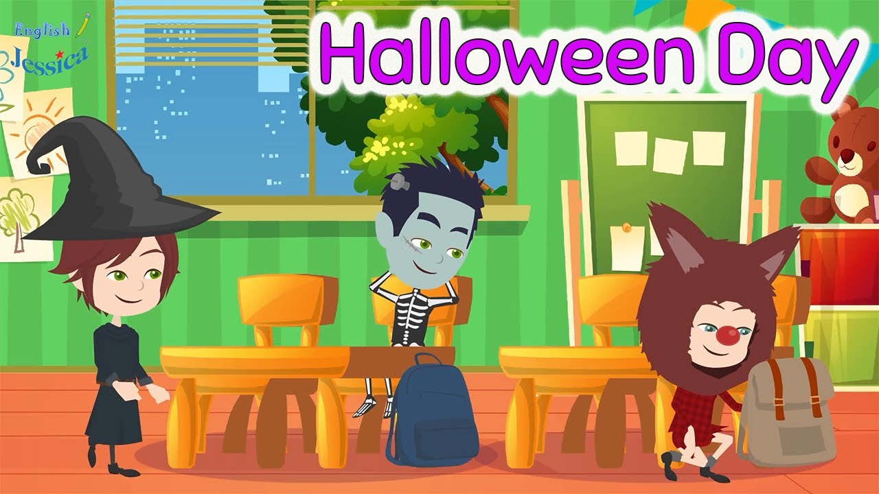 Halloween Day -  Learn English Speaking through Halloween Idea