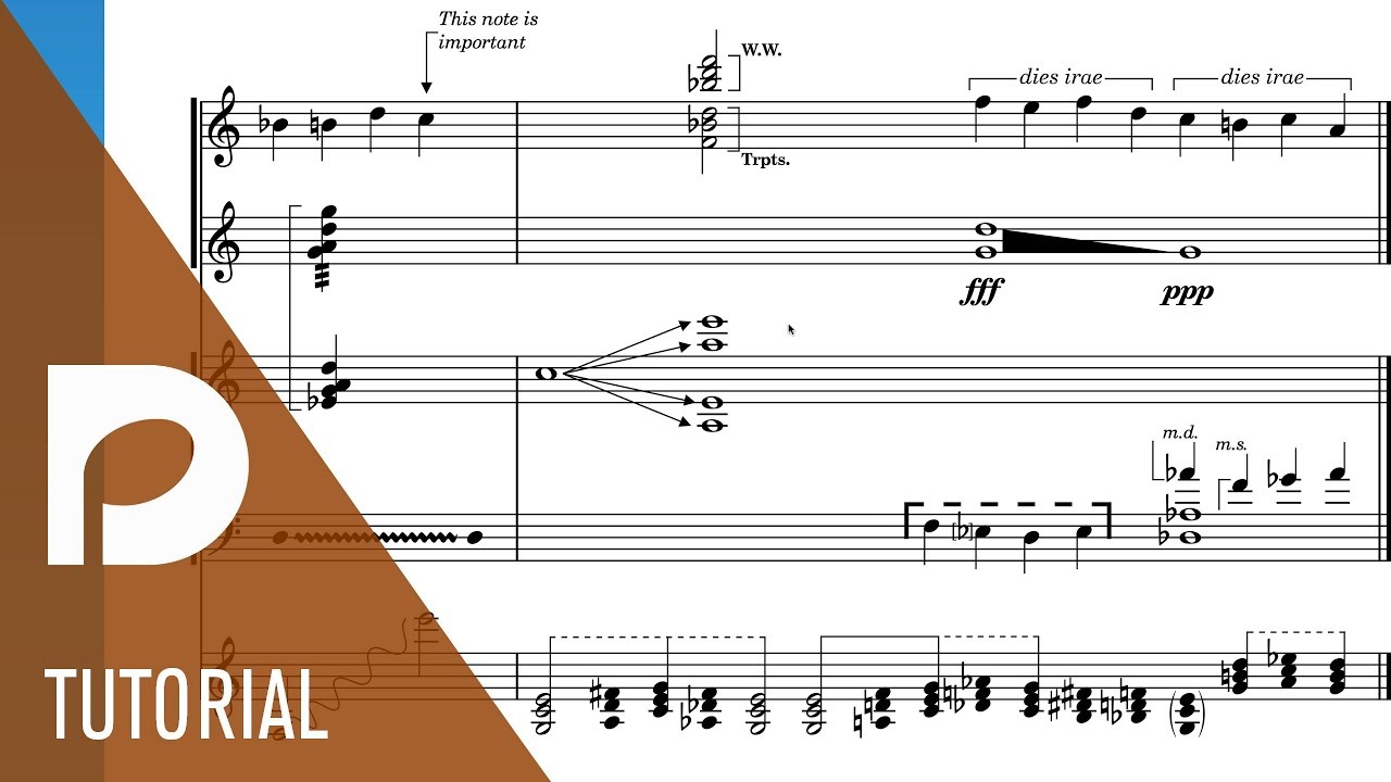 Horizontal and Vertical Lines | New Features in Dorico 3.1