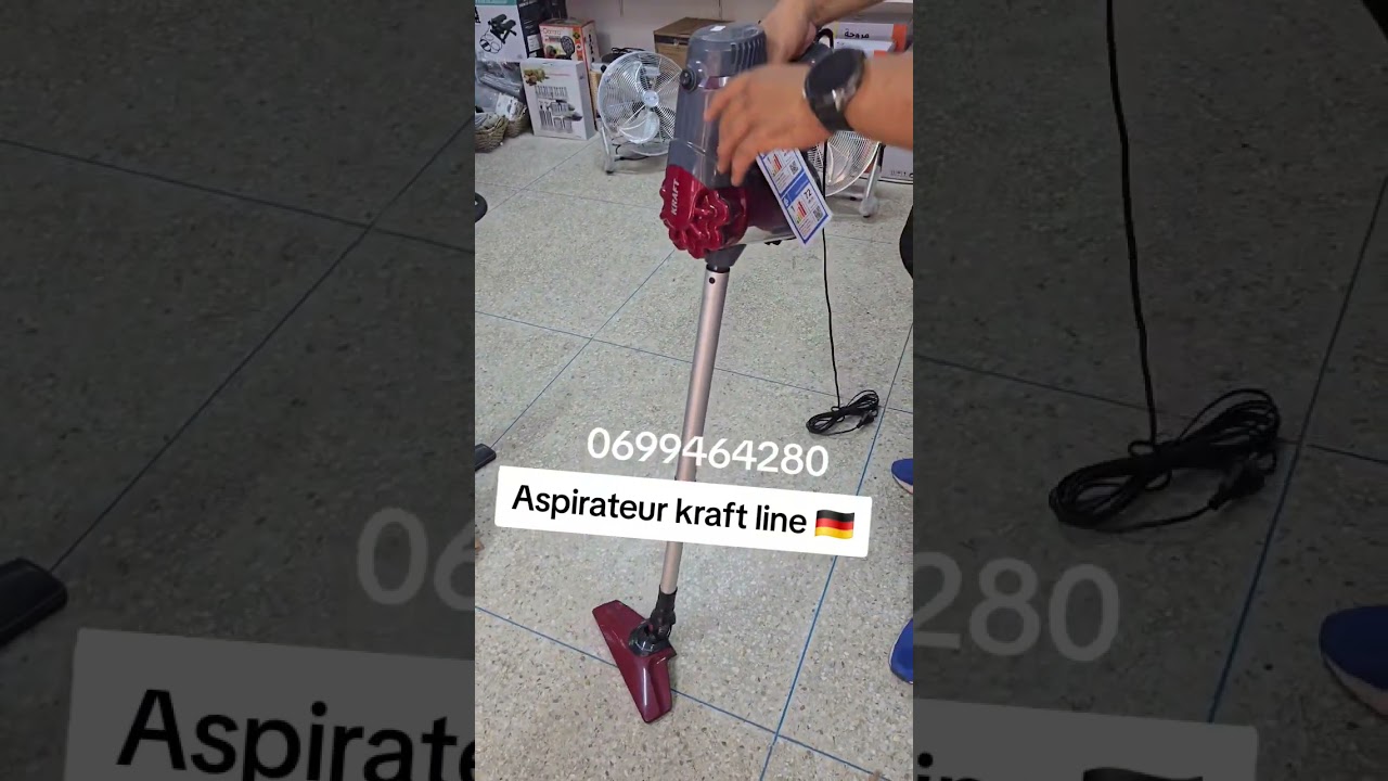 Aspirateur kraft line 3000 watt prix promotion : 330dh #أواني_منزلية #aspirateur