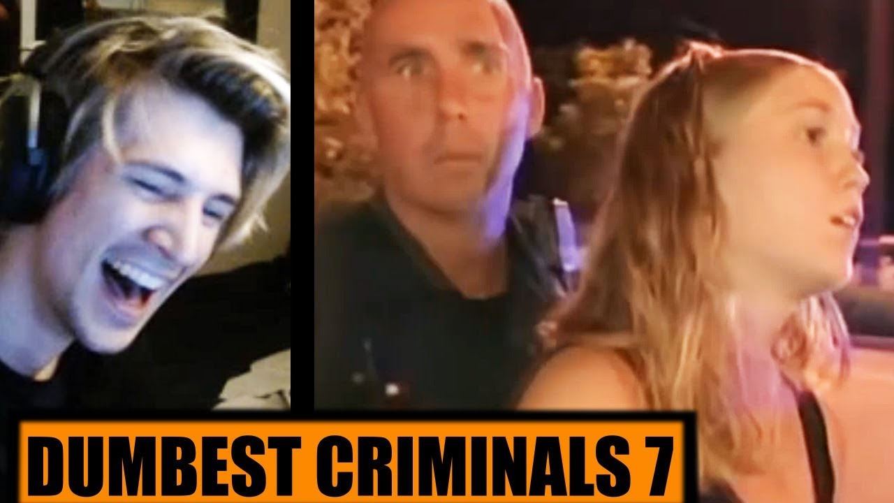 xQc Reacts to America's Dumbest Criminals Compilation with Chat | Episode 7