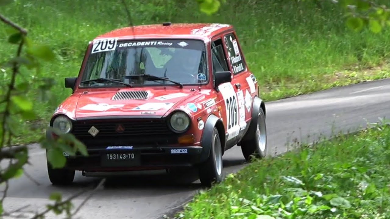 Rally Valsugana historic 2024 Speciale trofeo A112 Abarth