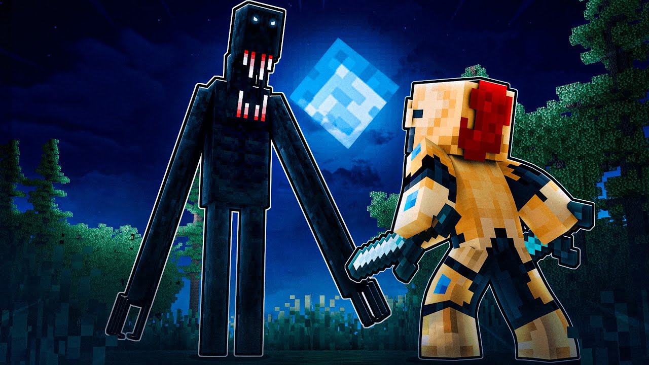 AJTHEBOLD vs The Man From The Fog in Minecraft