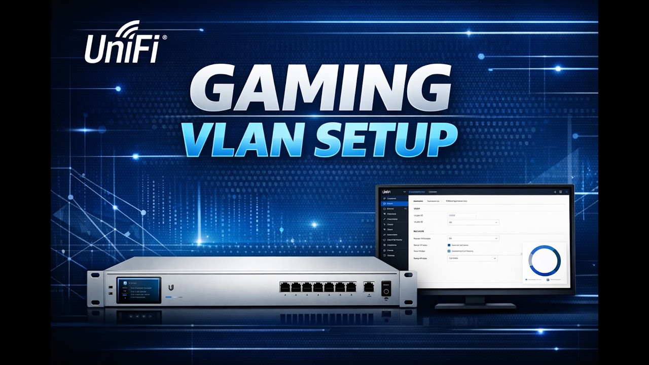 How to Configure Gaming VLANs & QoS in UniFi 10.2