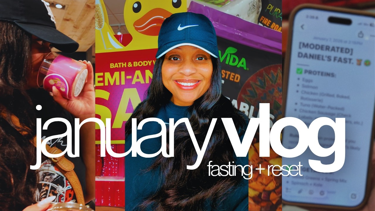 JANUARY VLOG | Errands, Appointments, + Daniel's Fast Prep