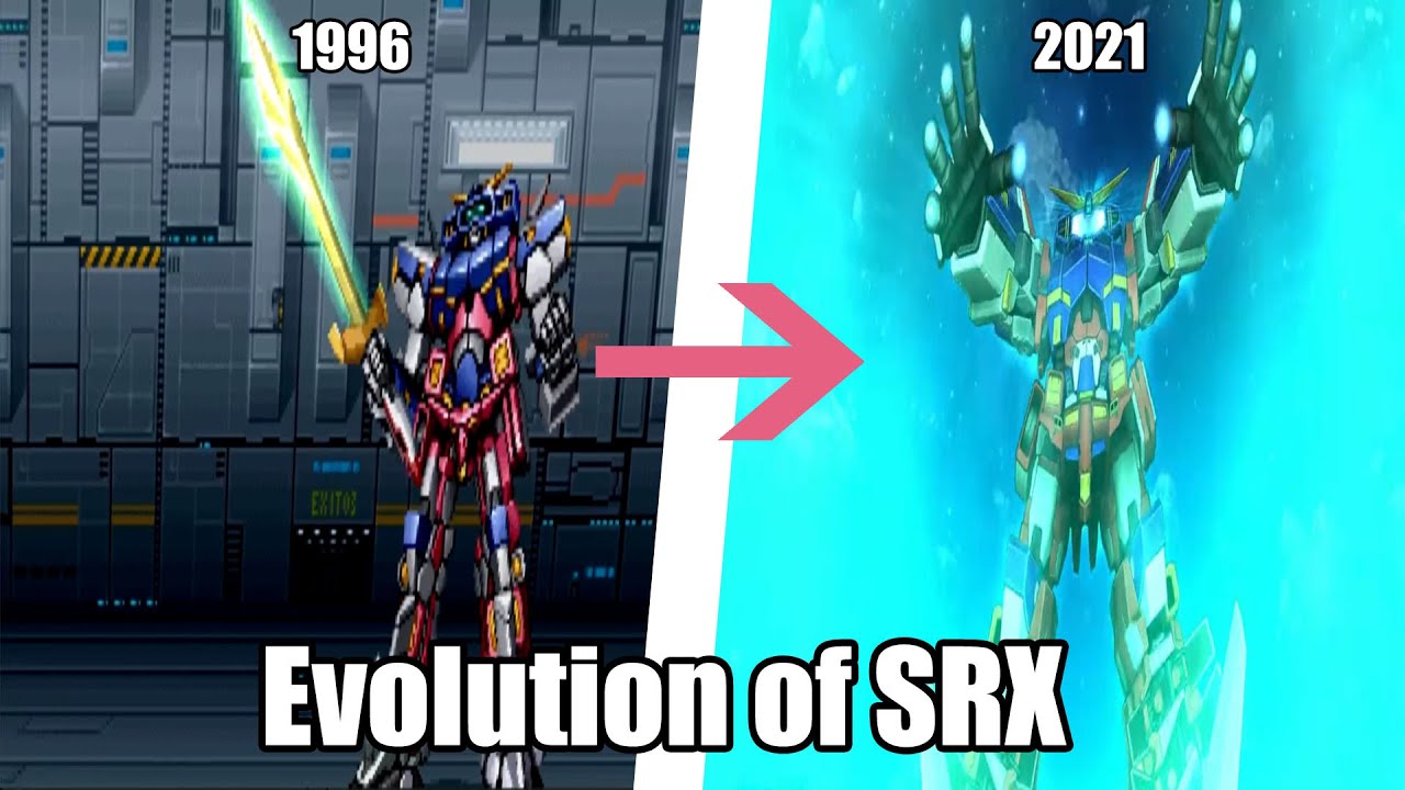 Evolution of SRX in SRW | Shin SRW - SRW 30(1996 - 2021)