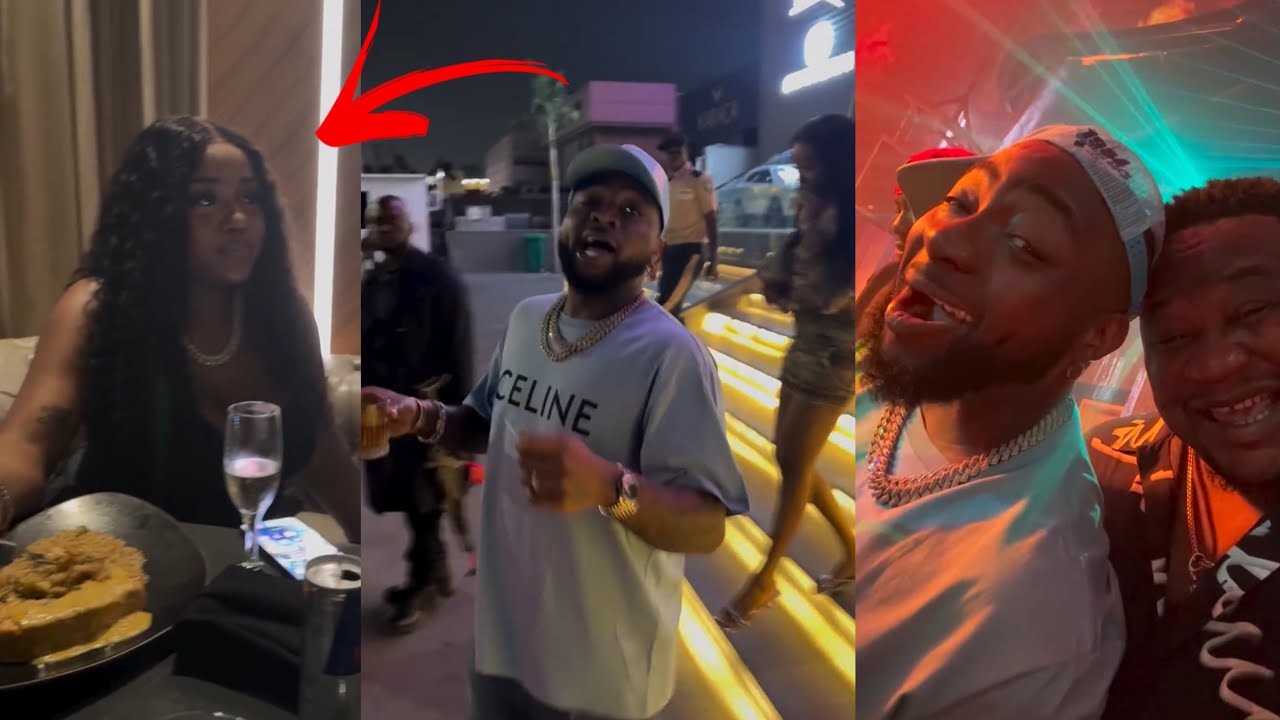 Davido Jubilate All Over Lagos as he Return Back from USA with Chioma and his Children
