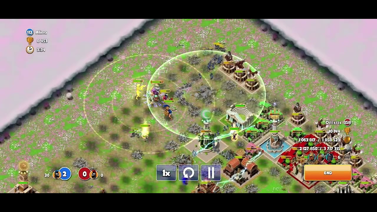 Gods of Olympus / Zeus patron strategy