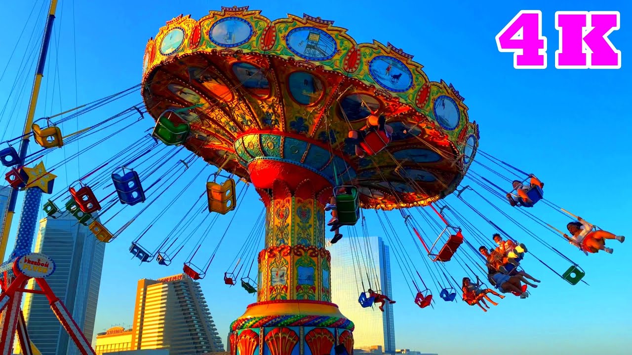 Ultimate Carefree Boardwalk Tour in Atlantic City & Steel Pier Amusement Park, 4K-UHD