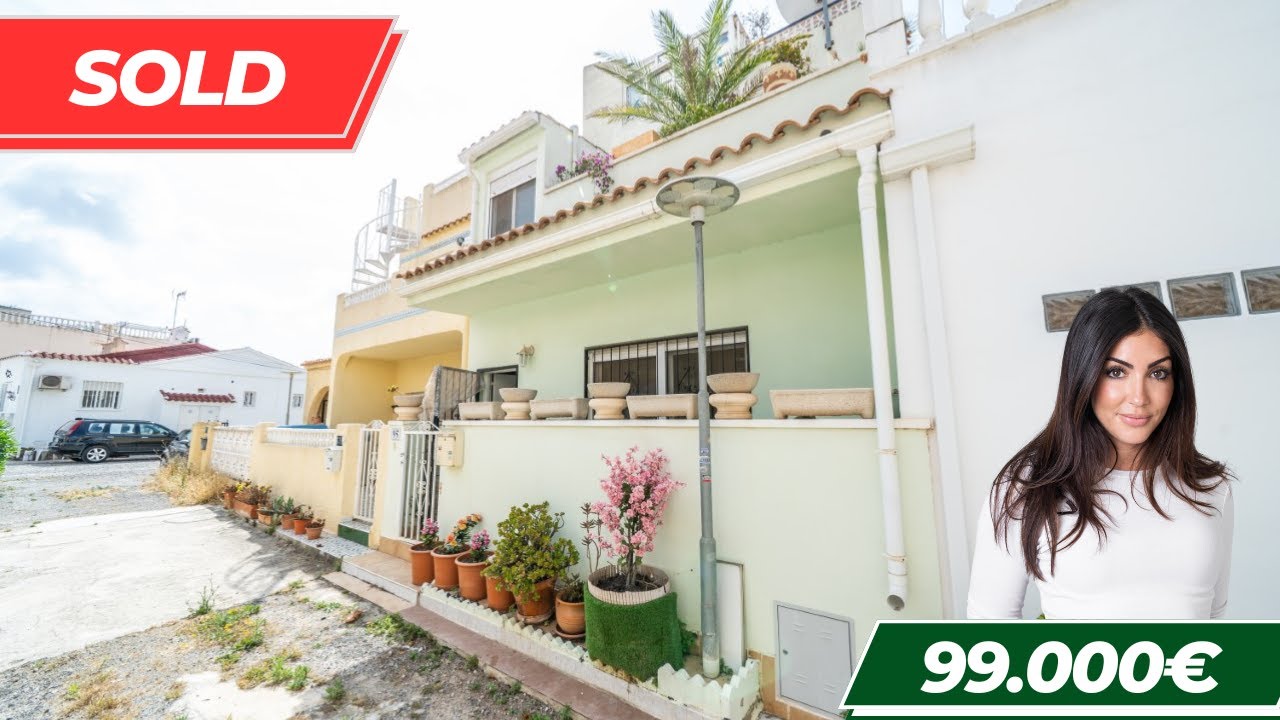 🌞Houses for Sale in Costa Blanca | Terraced Property for Sale in La Marina Spain 🌴| Ref. 5977