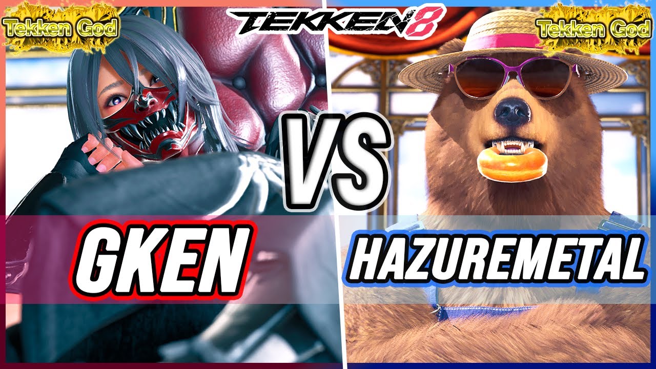 T8 🔥 GKen (Reina) vs Hazuremetal (Kuma) 🔥 Tekken 8