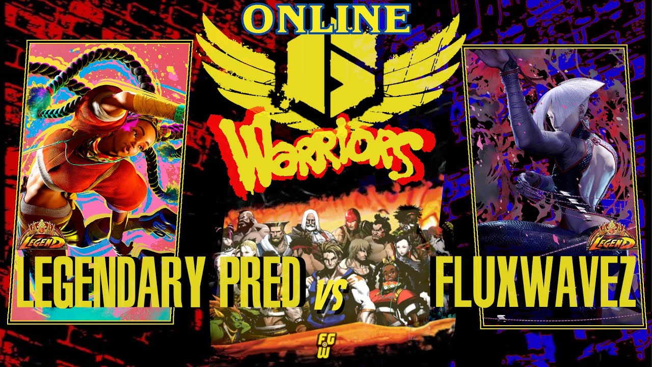 SF6 × Legendary Pred «Kimberly» vs FluxWaveZ «A.K.I.» | High Level Street Fighter 6