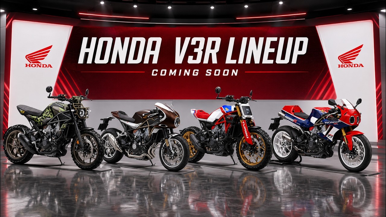 HONDA&rsquo;S NEW V3 ENGINE COULD CHANGE EVERYTHING &mdash; MULTIPLE BIKES COMING?