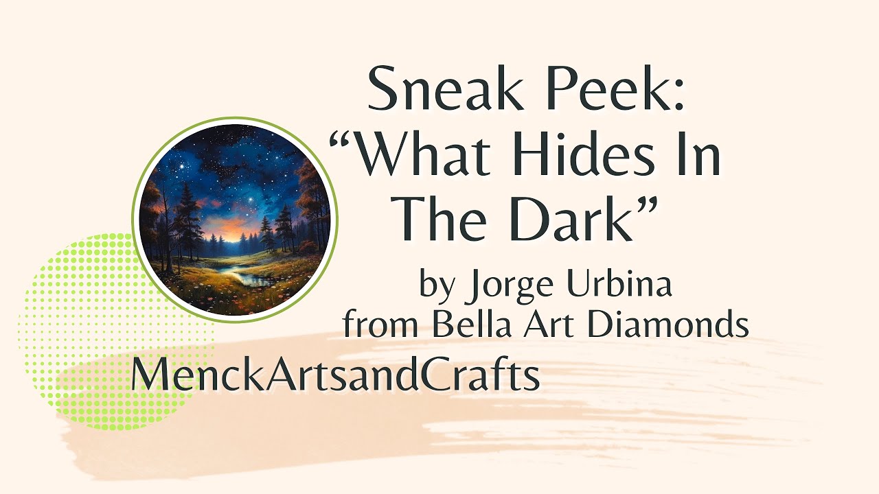 Sneak Peek: “What Hides in the Dark” by Jorge Urbina from Bella Art Diamonds