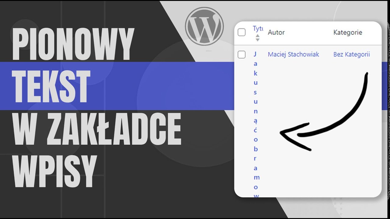 Jak naprawić dziwne formatowanie tytułów w WordPress?