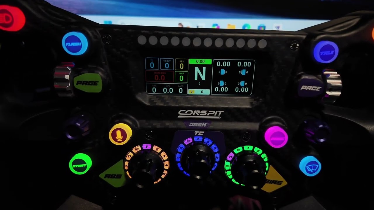 CONSPIT 300GT X CONSPIT 310 Apex Wheel X LOVELY DASHBOARD Tutorial