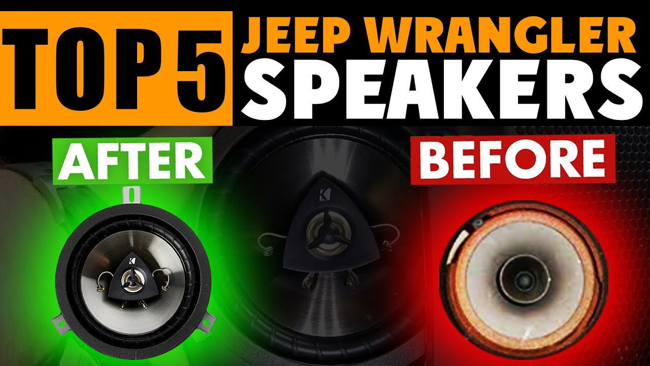🔊ТОП-5: Лучшие динамики для Jeep Wrangler
