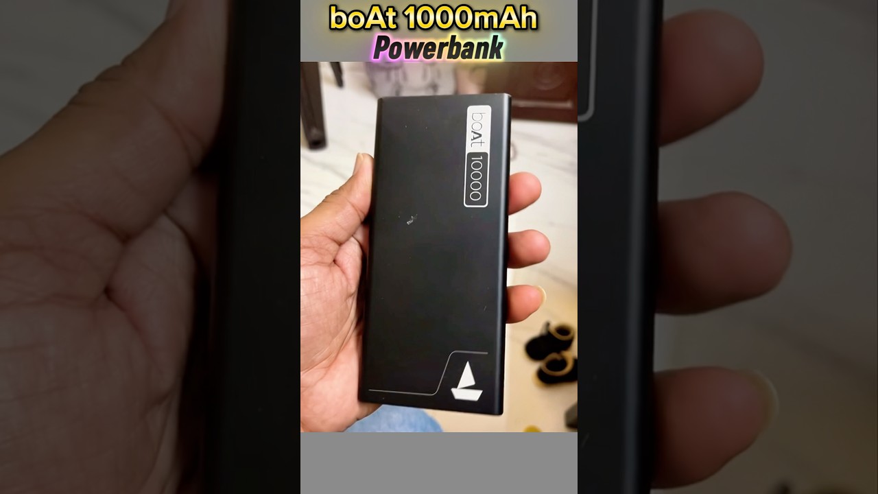 Boat 10000mAh Power Bank ✅ Best Quality low budget Power Bank 💥 Must Buy 👍  #powerbank #boat