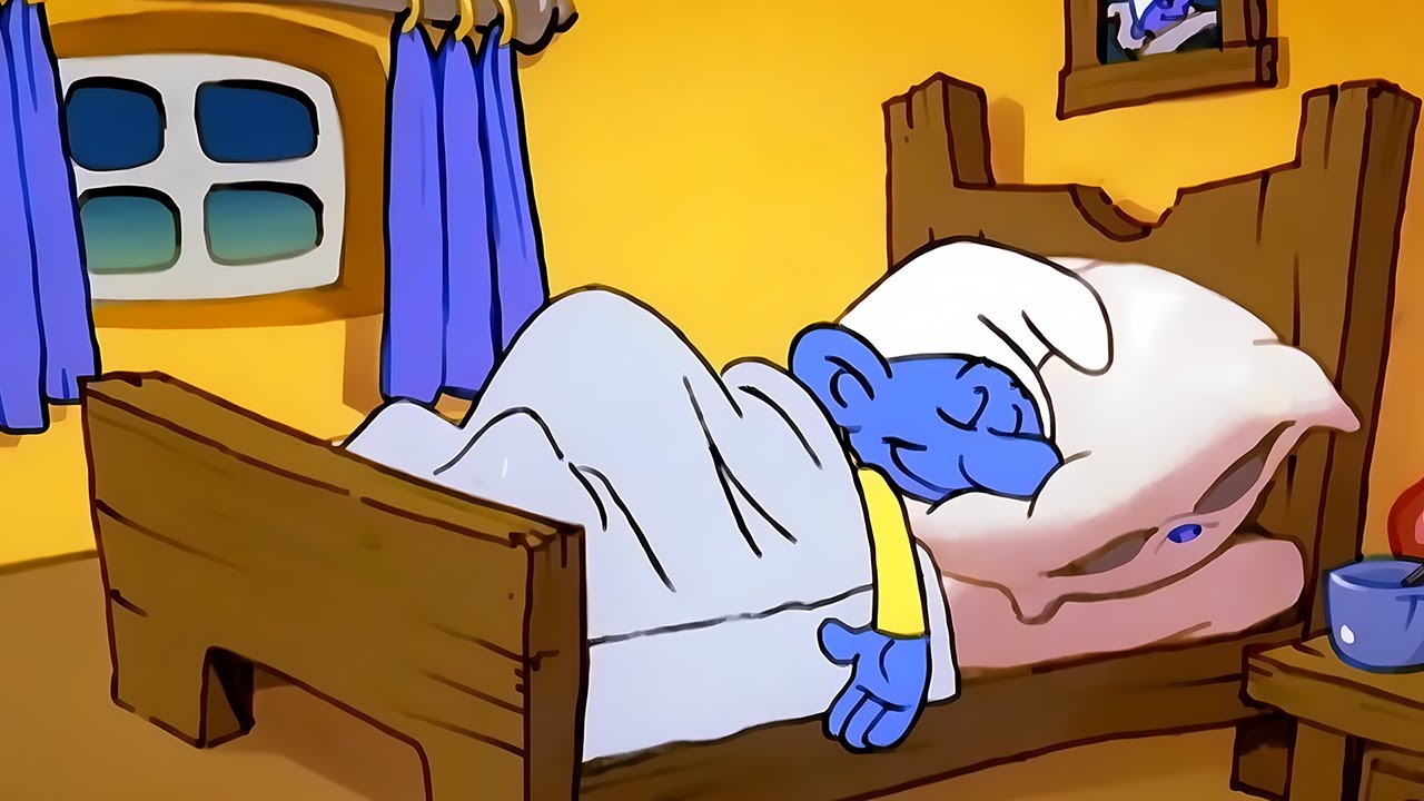 الحلم بالسنافر 😴 • السنافر