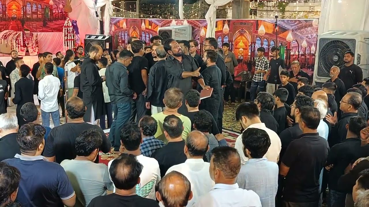 Noha Sakina Baap Ka Seena Talaash Karti Hai Anjuman Merajul Islam Shabbedari Anjuman Nayyarul Islam 