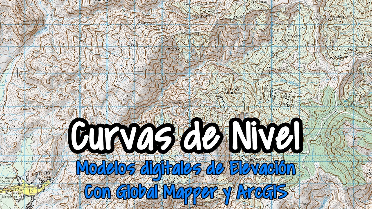 Curvas de Nivel con Global Mapper y ArcGIS - Hidrología Superficial
