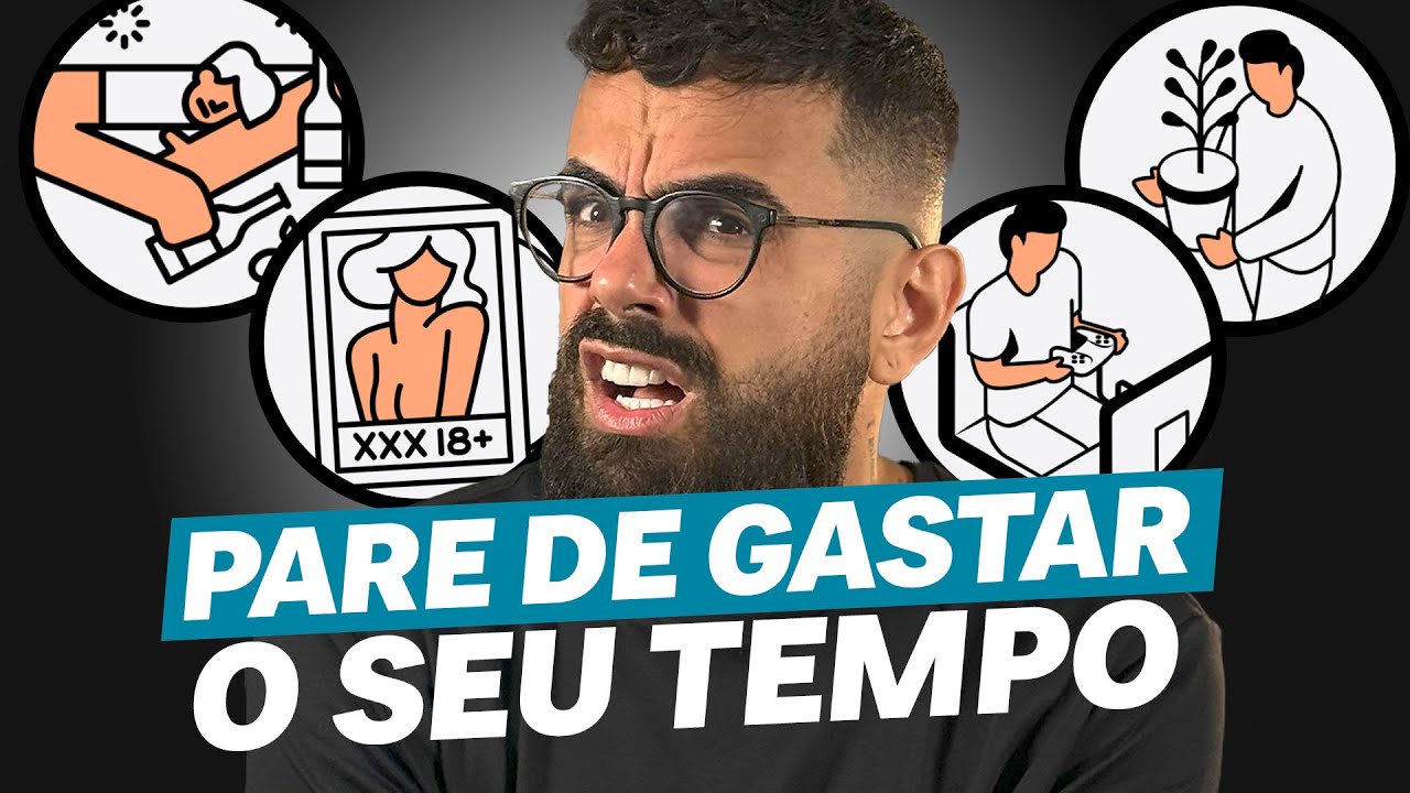 PARE DE DESPERDIÇAR SEU TEMPO (com essas 5 coisas) | CONVERSAS DIFÍCEIS 017