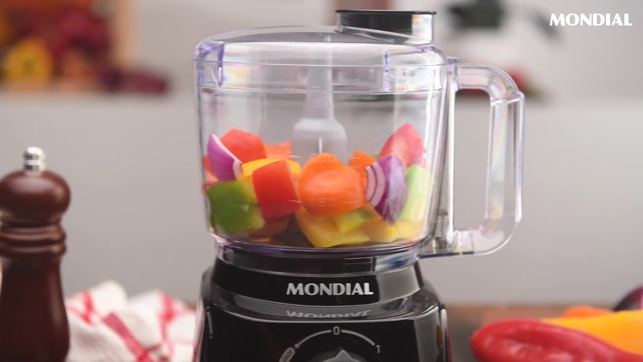 Mini Processador Turbo Pratic Mondial MP-16-B
